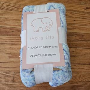 Ivory Ella Fleece Pillow Shams